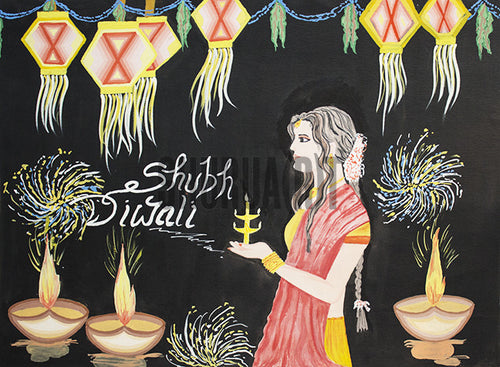 Celebration of Diwali