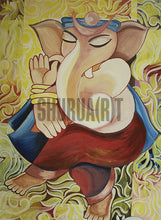 Load image into Gallery viewer, Painting of Ganesha