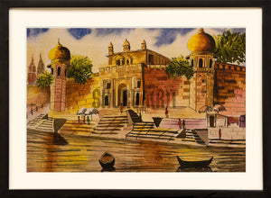 Painting of Benares Ghat