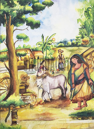 A Village Scene