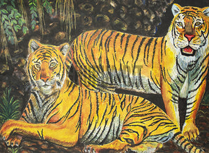 Painting of A Tiger