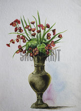Load image into Gallery viewer, A Vase with Flowers