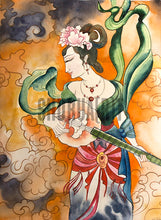 Load image into Gallery viewer, Woman and Her Veena