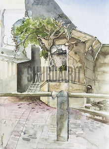 Buildings on Ghats