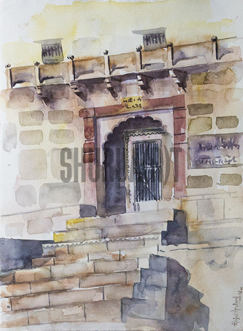 Buildings on Ghats