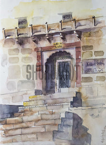Buildings on Ghats