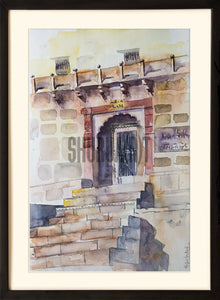 Buildings on Ghats