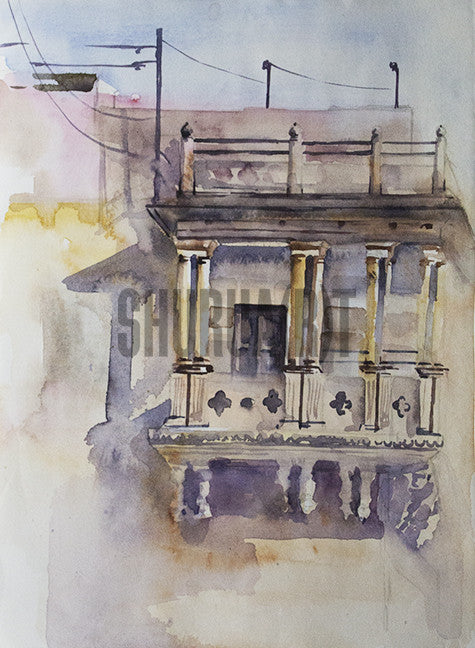 Buildings on Ghats