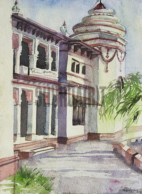 A Building in BHU Campus
