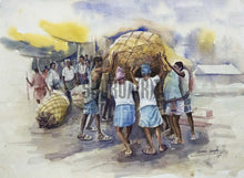 Load image into Gallery viewer, Painting of a village