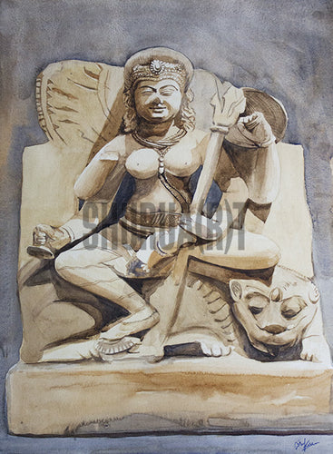 A Statue from Ancient India