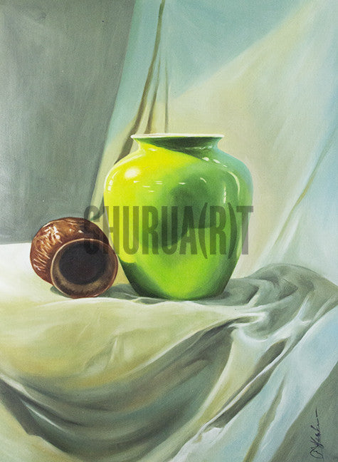 Still Life Painting of Objects