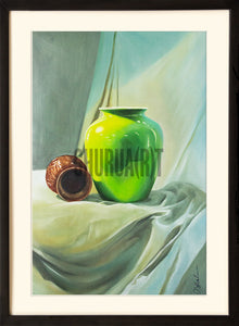 Still Life Painting of Objects
