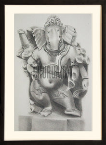 God Ganesha Statue at Bharat Kala Bhavan