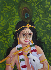 Painting of God Krishna