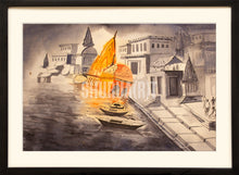 Load image into Gallery viewer, Painting of Benares Ghats