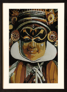 A Kathakali Dancer