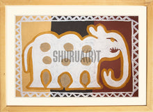 Load image into Gallery viewer, A Sohrai Painting