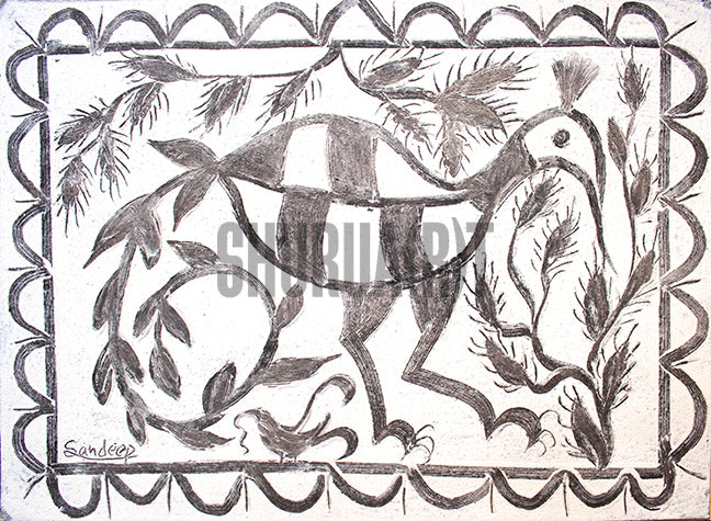A Sohrai Painting