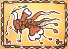 Load image into Gallery viewer, A Sohrai Painting