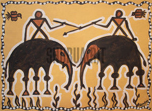 A Sohrai Painting