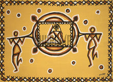 Load image into Gallery viewer, A Sohrai Painting