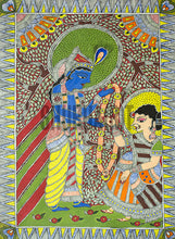 Load image into Gallery viewer, Radha &amp; Krishna: Indian Miniature