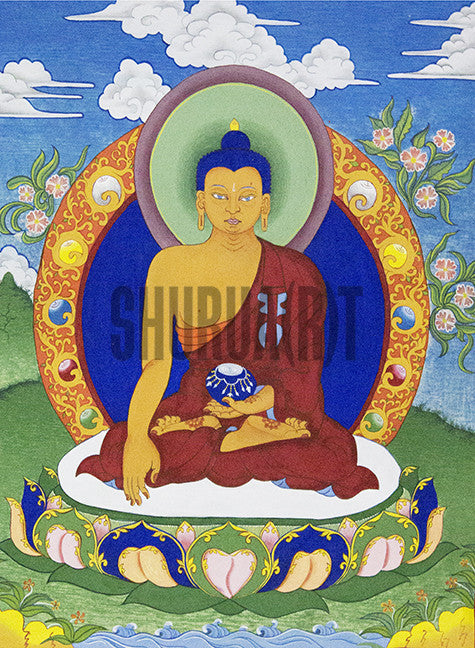 Painting of Buddha