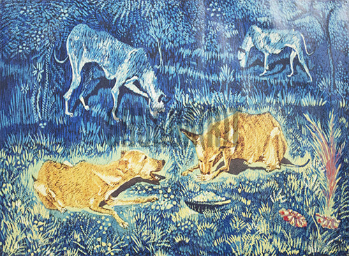 Painting of Stray Dogs