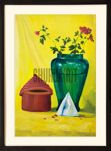 Painting of a Flower Vase