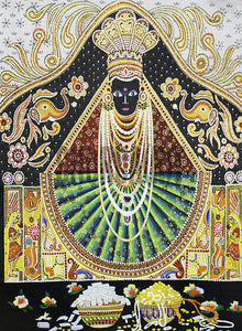 Painting of SrinathJi in Nathdwara