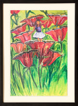 Load image into Gallery viewer, A Girl amongst Flowers
