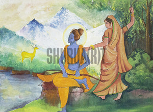 Scene from Ramayana