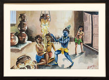 Load image into Gallery viewer, God Krishna Playing