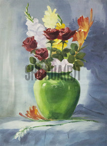 Painting of Flower Vase