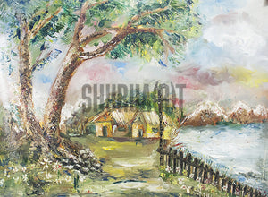 Scene of an Indian Village