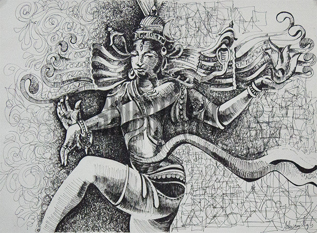 Painting of Shiva