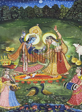 Load image into Gallery viewer, Painting of Radha and Krishna