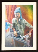 Load image into Gallery viewer, Portrait of Bicycle Rickshaw Driver