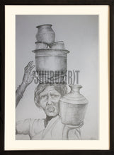Load image into Gallery viewer, Woman carrying water