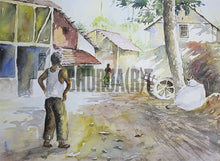 Load image into Gallery viewer, Scene from an Indian Village