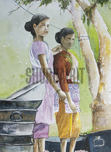 Load image into Gallery viewer, Scene from an Indian Village