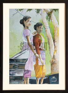 Scene from an Indian Village