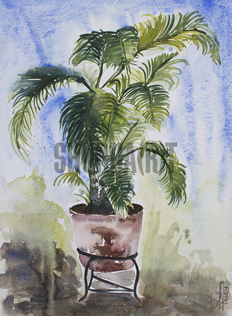 Painting of a Plant