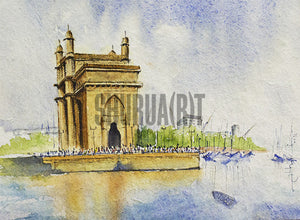 Painting of The Gateway of India