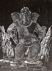 Ancient Statue of Lord Ganesha