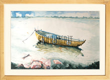 Load image into Gallery viewer, Boats in River Ganges