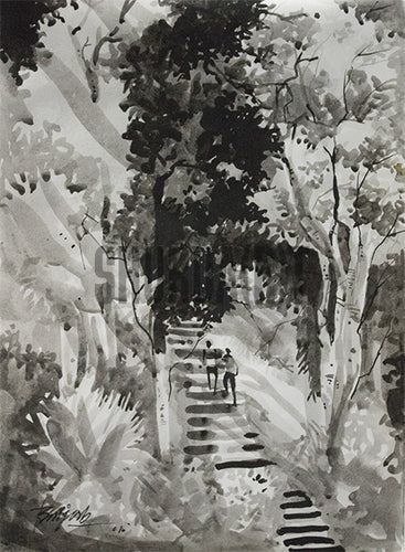 Painting of a Garden