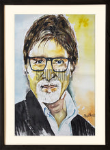 Load image into Gallery viewer, Portrait of Amitabh Bachchan