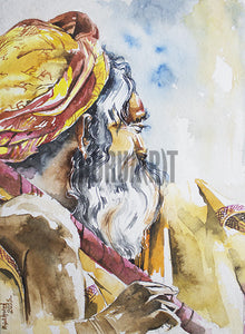 Portrait of a Sadhu